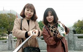 Selfie tại Bái Đính