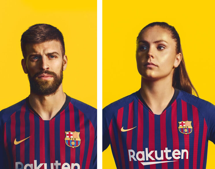 Barcelona và Nike vừa cho ra mắt bộ áo sân nhà Barcelona 18-19