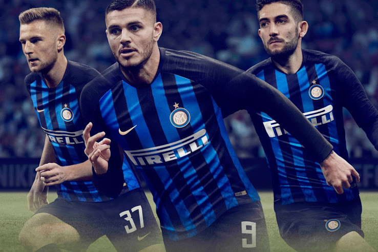 Hình ảnh áo đấu mùa giải mới của Inter 2018-19