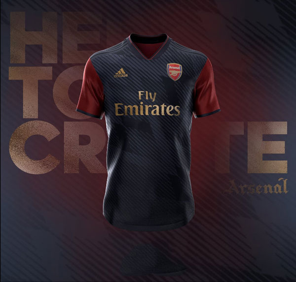 Mẫu áo bóng đá thứ 3 Arsenal 2019-20