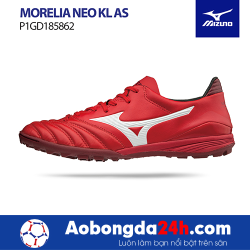 Giày đá bóng màu hồng Mizuno Morelia Neo KL AS 