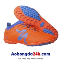 Giầy bóng đá Mitre 160603 cổ cao đinh TF màu cam