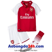 Quần áo bóng đá trẻ em Arsenal 2018 sân nhà