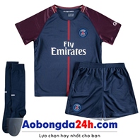 Đồ thể thao trẻ em Paris Sain Germain 2018 sân nhà