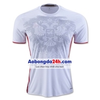 Áo bóng đá không Logo Nga trắng sân khách