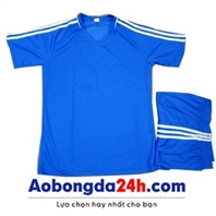 Áo thể thao không logo Traning xanh da trời (mẫu 50)