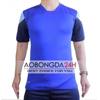 Áo Traning không logo xanh da trời (mẫu 39)