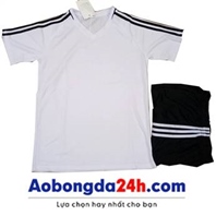 Quần áo Traning không logo trắng (mẫu 51)