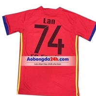 Mẫu in áo đá bóng số 92