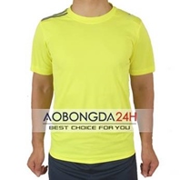 Áo bóng đá Trainning không logo màu vàng (mẫu 09)