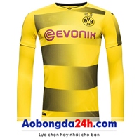 Áo bóng đá dài tay Dortmund 2018 vàng Sân nhà