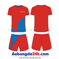 Mẫu áo bóng đá tự thiết kế mẫu 23