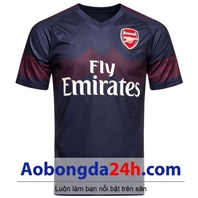 Áo bóng đá CLB Arsenal 2018-2019 sân khách màu tím than