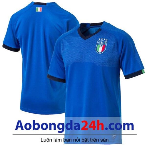 Áo Đấu Đội Tuyển Italia 2018 - 2019 | Aobongda24H.Com