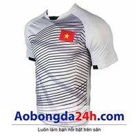 Áo thủ môn đội tuyển U23 Việt Nam 2018 sọc trắng