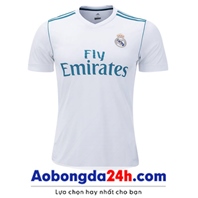 Áo CLB Real Madrid 2017-2018 sân nhà màu trắng