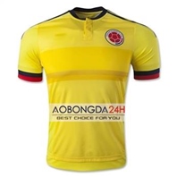 Áo bóng đá Colombia 2017 - 2018 sân nhà màu vàng