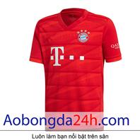 Áo Bayern Munich 2019 - 2020 sân nhà màu đỏ 