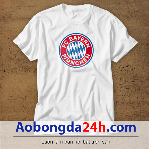 Mẫu áo phông thể thao in hình Bayern Munich mẫu 22