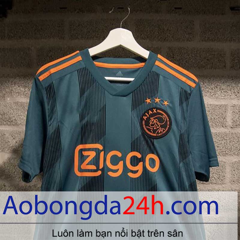 Áo CLB Ajax Amsterdam 2019 - 2020 sân khách màu xanh rêu