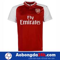 Áo đấu Arsenal mùa giải 2017-2018 sân nhà màu đỏ
