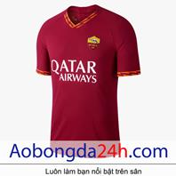 Áo As Roma 2019- 2020 sân nhà màu đỏ