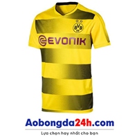 Áo đá banh Dortmund 2017-2018 sân nhà màu vàng