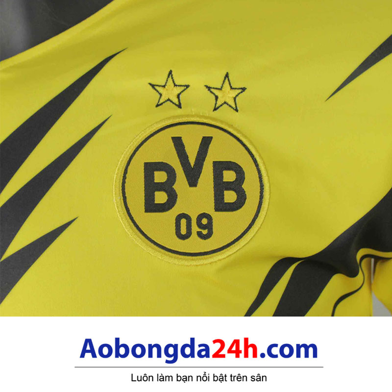Áo đá banh Dortmund 2020-2021 sân nhà màu vàng