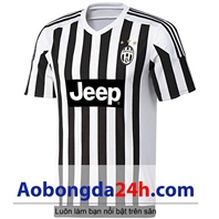Áo đấu sân khách Juventus 2015-2016 sọc đen