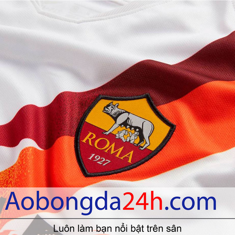 Áo đấu As Roma 2019- 2020 sân khách màu trắng