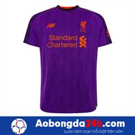 Áo đá bóng Liverpool 2018-2019 mẫu thứ 3 màu tím