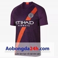 Áo Man City 2018-2019 Training màu tím
