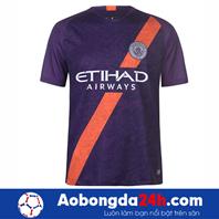 Áo đá bóng Manchester City 2018-2019 mẫu 3 màu tím