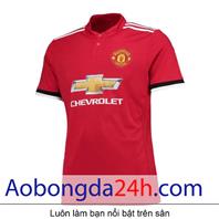 Áo MU 2017/18 sân nhà màu đỏ