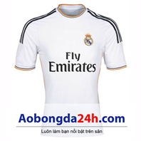 Áo đấu Real 2013-2014 sân khách màu trắng