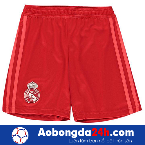 Áo Real Madrid 2018-2019 mẫu thứ 3 màu đỏ