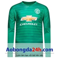 Áo thủ môn MU 2018-2019 màu xanh