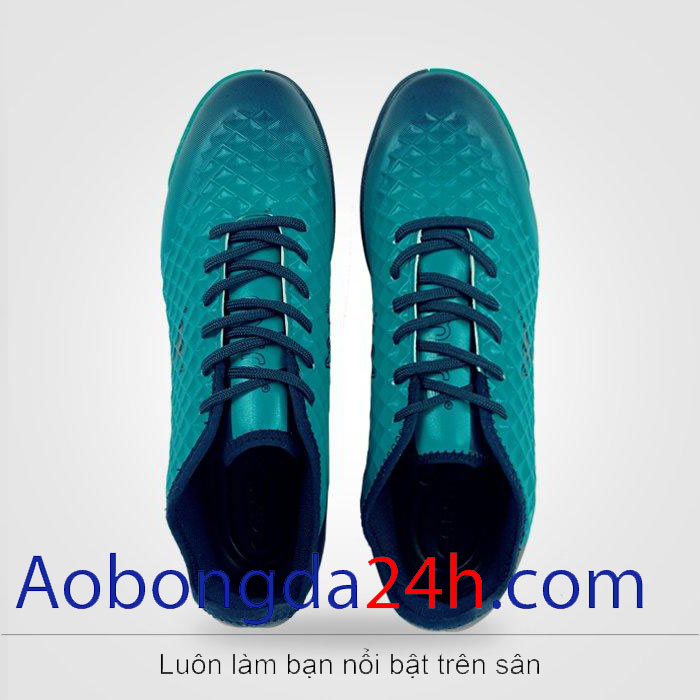 Giày đá bóng Mitre 180204B thấp cổ màu xanh ngọc - ảnh 2