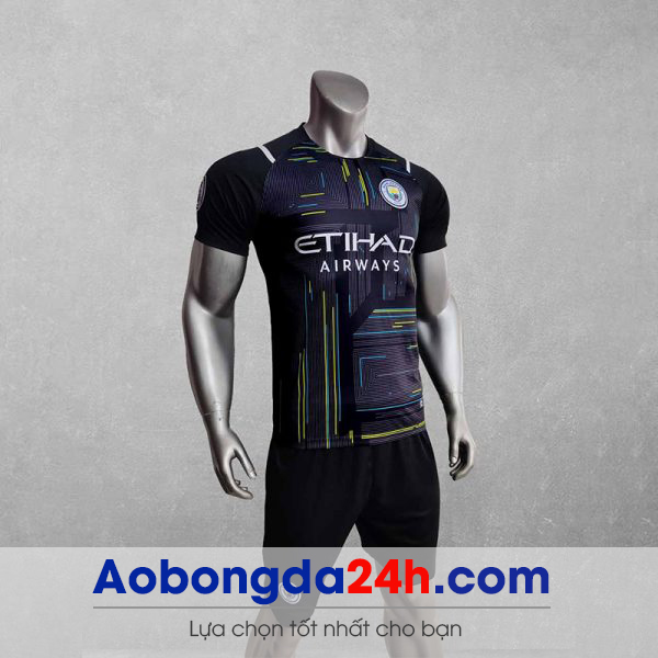áo bóng đá Manchester City mẫu mới mùa giải 2019 2020