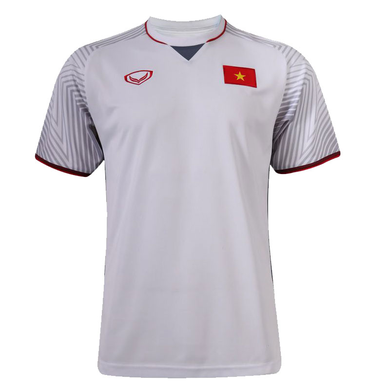 áo đội tuyển Việt Nam 2018 - 2019 sân khách màu trắng