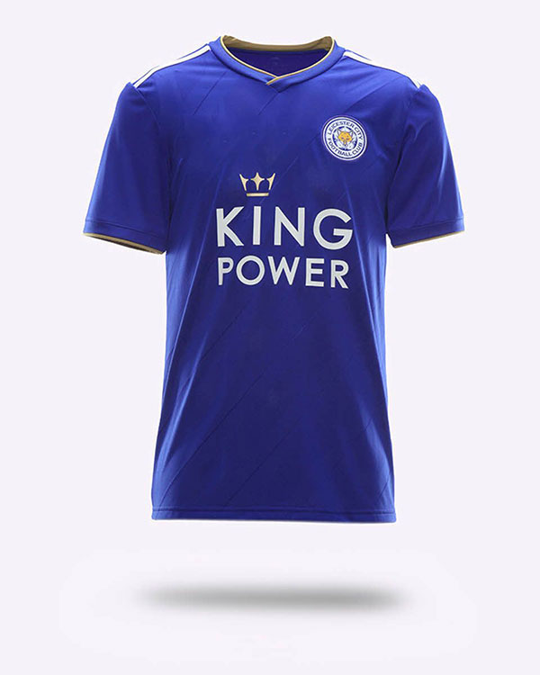 mẫu áo đấu Leicester City 2018 - 2019 sân nhà