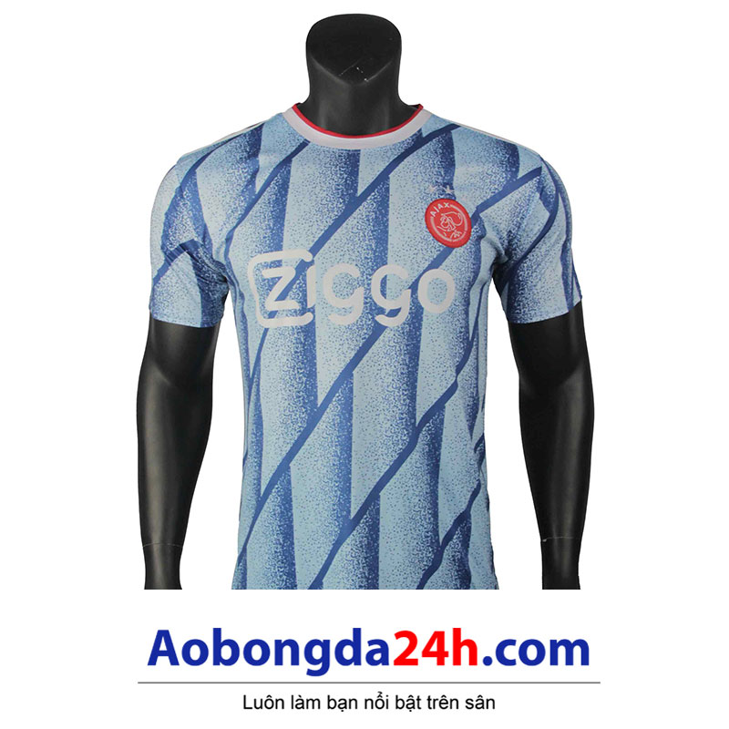 Áo CLB Ajax Amsterdam 2020 - 2021 sân khách màu xanh da trời