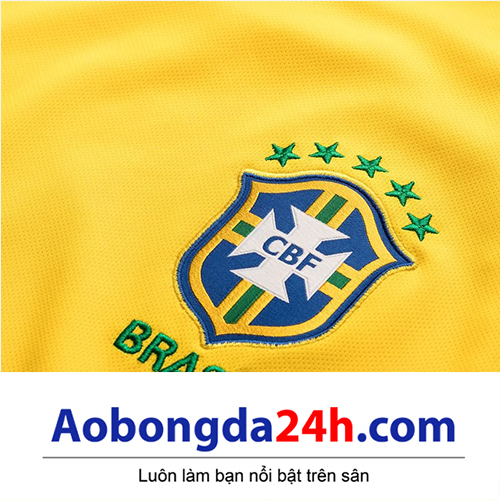 Quần áo thể thao trẻ em đội tuyển Brazil 2018-2019 sân nhà