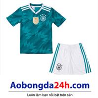 Quần áo thể thao trẻ em đội tuyển Đức 2018-2019 sân khách