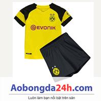 Quần áo thể thao trẻ em Dortmund 2018 sân nhà